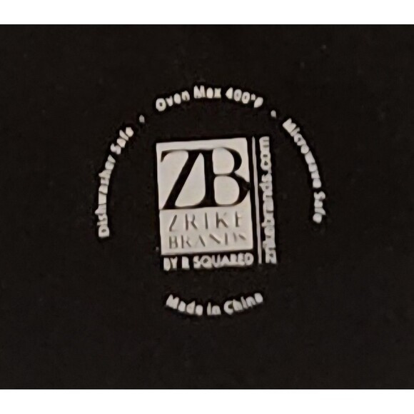 Halloween ZB Zrike Skull Skeleton Dish Baking Cake Pan 400 Degree Decor Ceramic - Picture 5 of 5